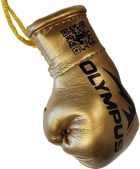 Olympus Sport 752010.Enamege8os.Negru Mănuși de box din Piele sintetică pentru competiție Negre