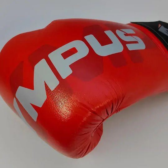Olympus Sport 401035L.8oz.White Boxing Gloves Leather For Competition White