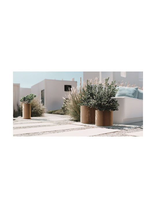 Ethick Γλάστρα Πλαστική Corten