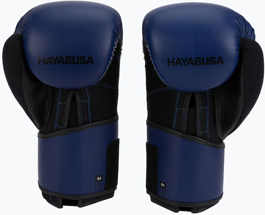 Hayabusa Γάντια Πυγμαχίας από Συνθετικό Δέρμα για Αγώνα Μπλε