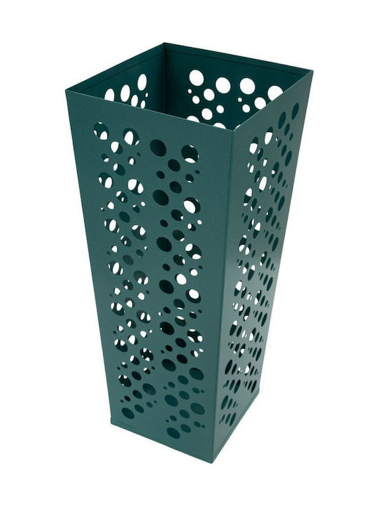 Mauro F Regenschirmständer Metallisch 19x19x48cm