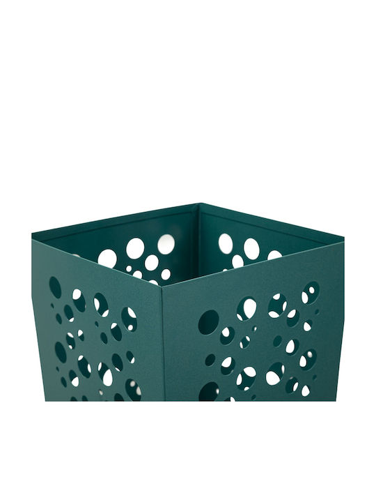 Mauro F Regenschirmständer Metallisch 19x19x48cm
