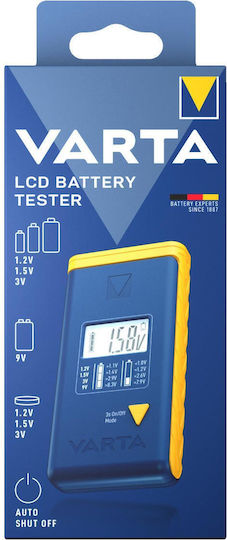 Varta Tester de baterii LCD pentru baterii reîncărcabile cu afișaj X2