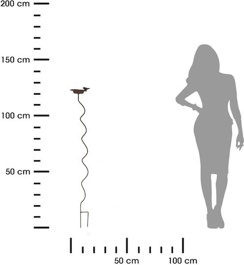 Bird Feeder On Spiral Leg 128