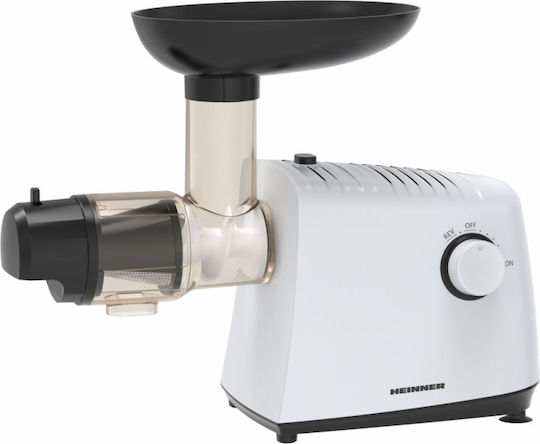 Heinner Μηχανή Άλεσης Κιμά / Ντομάτας 1340W Λευκή