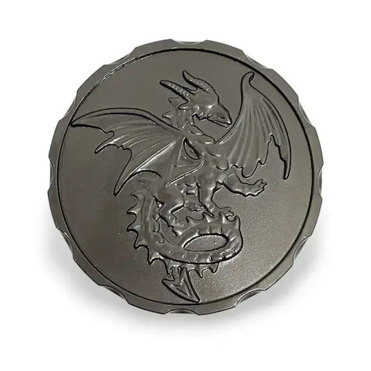 Suegao 3D Metall Roulette D20 Würfeltisch Rollenspiele & Miniaturenkriegsspiele Schwarz Weiß