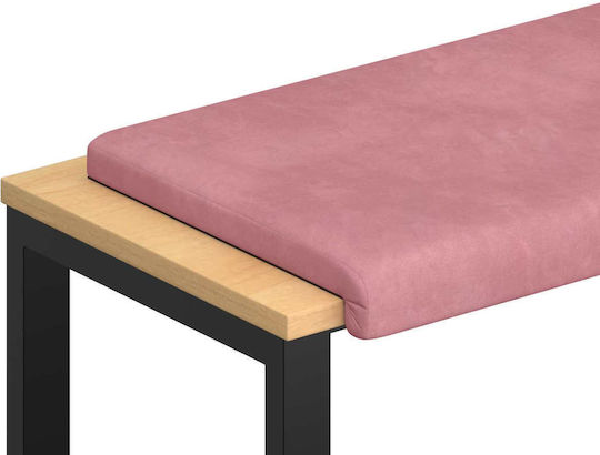 vidaXL Zierkissen Rosa 38x80cm