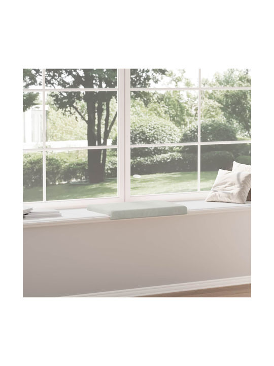 vidaXL Velvet Sofa Cushion Cream 38x60cm