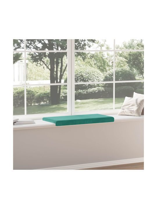 vidaXL Perna De Canapea Din Catifea Turcoaz 38x80cm