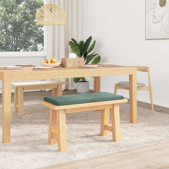 vidaXL Μαξιλάρι Καναπέ από Βελούδο Θαλασσί 38x80εκ.