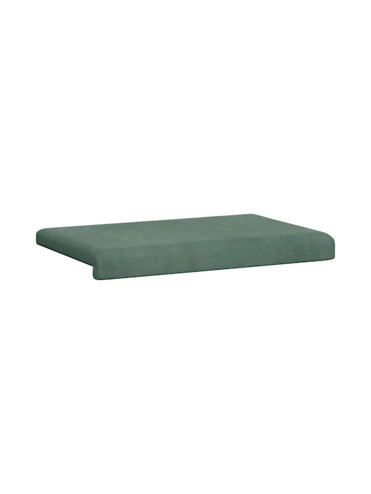 vidaXL Velvet Sofa Cushion Light Blue 38x60cm