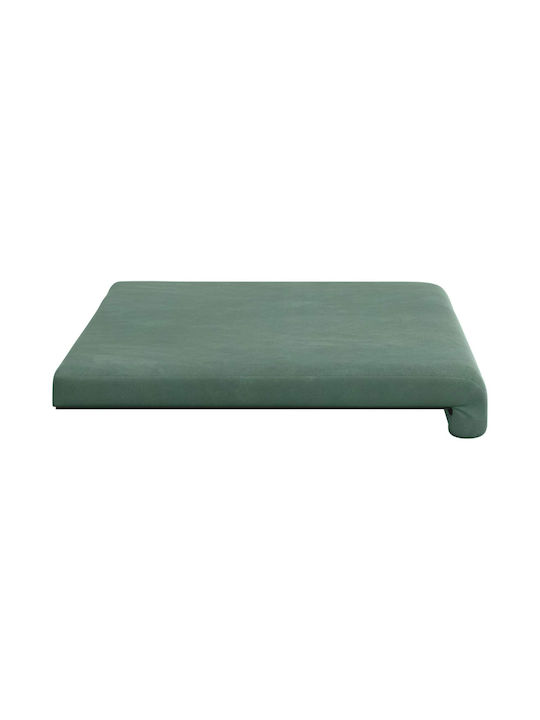 vidaXL Velvet Sofa Cushion Light Blue 38x60cm