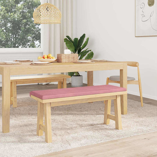 vidaXL Sofa-Kissen aus Samt Rosa 38x110cm
