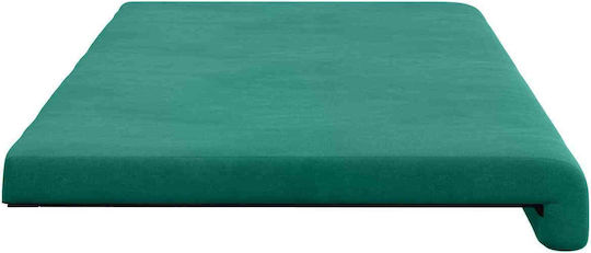 vidaXL Perna De Canapea Din Catifea Turcoaz 38x110cm