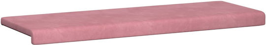 vidaXL Sofa-Kissen aus Samt Rosa 38x110cm