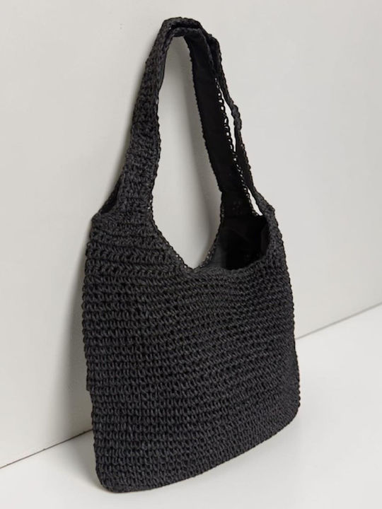 Women's Black Shoulder Bag