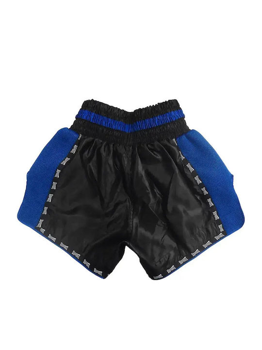 Olympus Sport Boxershorts Thai Satin Hybrid Seitlich Split Schwarz Rot