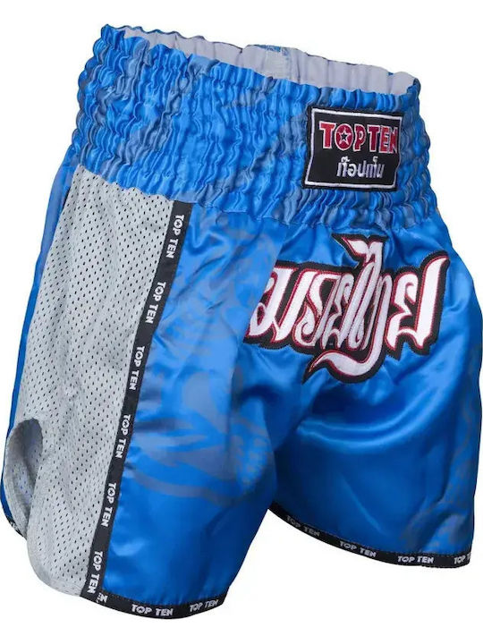 Thai Boxing Shorts Top Ten Patchara Red