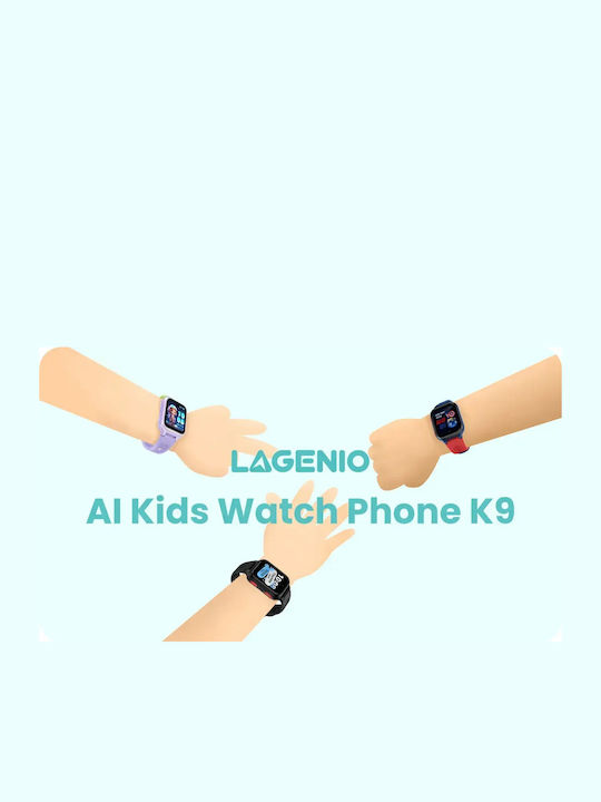 Kinder-Smartwatch 4G Mit GPS Und Kamera Blau