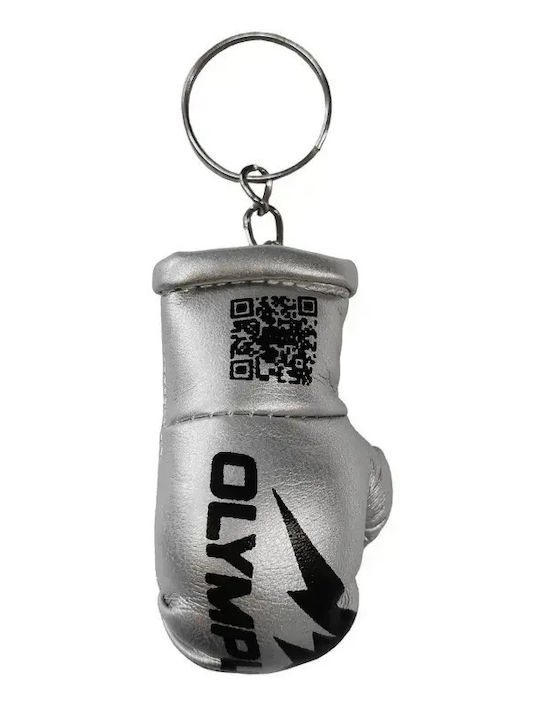 Μπρελόκ Olympus Mini Boxing Gloves Ασημένιο