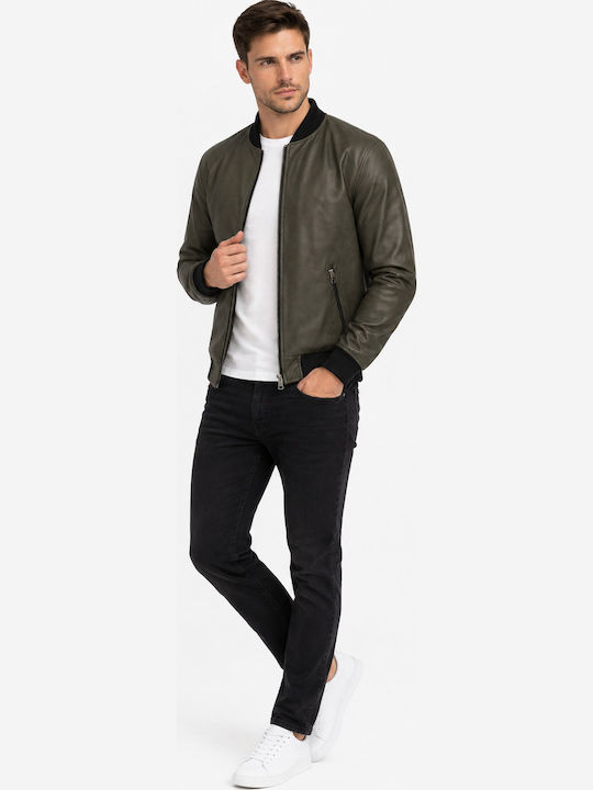 Synthetic Leather Jacket Synthetic Leather