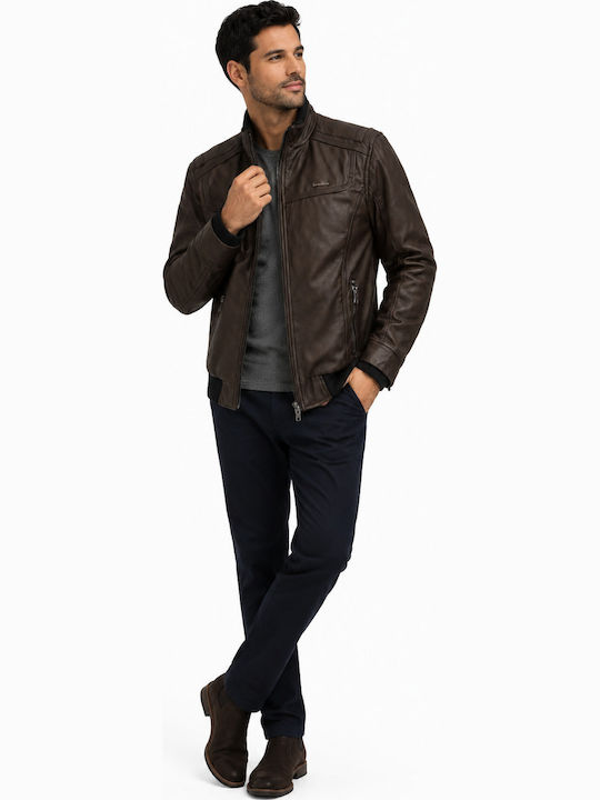 Herren Jacken Winter Leder 5-19690d.bro