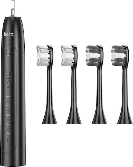 Hoco Manual Toothbrush Hard Black
