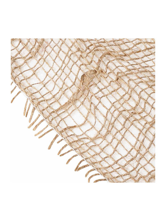 vidaXL Decoration Fabric Loneta 100x1000cm Natural