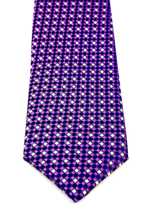 Legend Accessories Legend Accessories Herren Krawatte Mit Gedrucktem Muster In Flieder Farbe