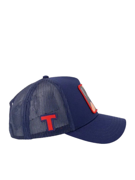 Capslab Olive Et Tom Trucker Cap Cl Oet1 1 Ct Lanb Blue Cl Oet1 1 Ct Lan Black