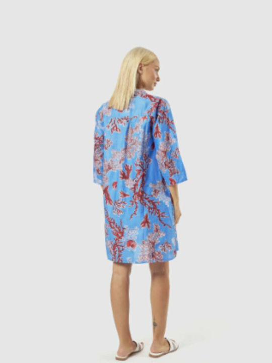 Verde Women's Blue Beach Caftan