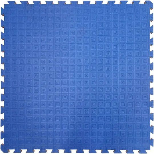 Olympus Sport 763712833.2.5cm Schwarz Gelb Gymnastikmatte Beidseitig 100x100x2.5cm 1 Stück