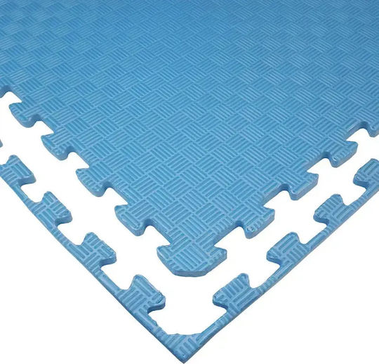 Olympus Sport 606065.1.3cm.Blue Gym Puzzle Mat Double Sided Blue/Yellow 100x100x1.3cm 1pc