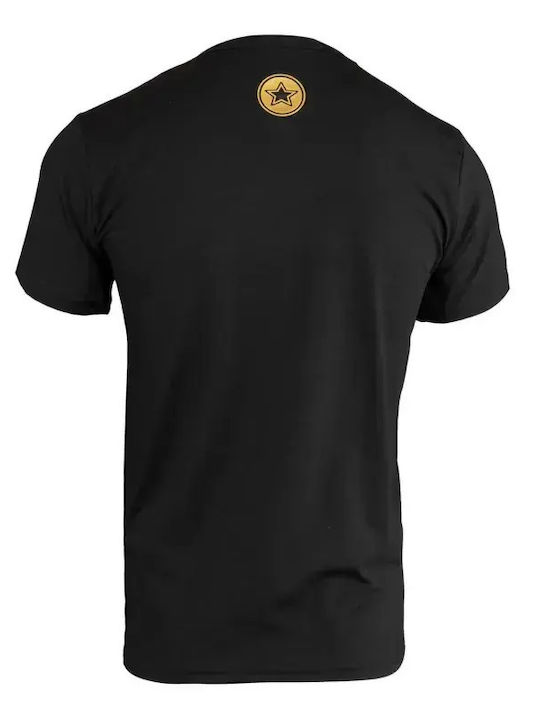 Top Ten Tricou Pentru Bărbați Mâneci Scurte 1383.XS Negru