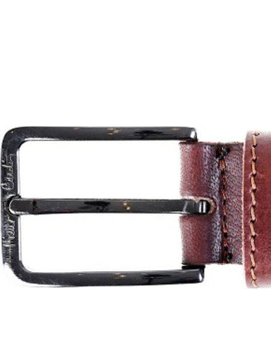 Herren Gürtel Leder Tabac