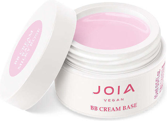 JOIA Vegan Vegan Nagellack Lang anhaltende Politur Schnelltrocknend Milky Rosa 15ml