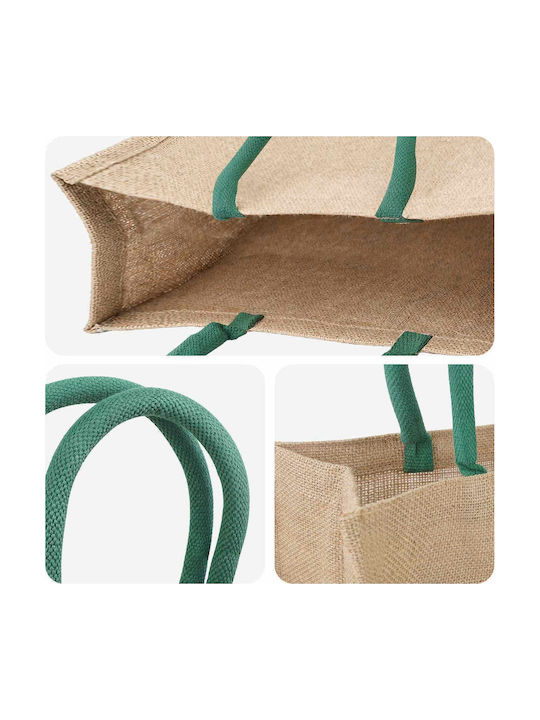 vidaXL Shopping Bag In Green Colour