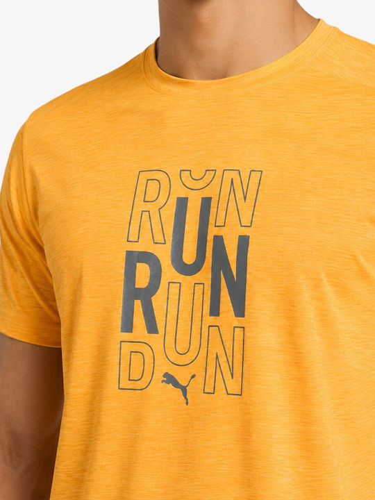 Logo Αθλητικό T-shirt Orange