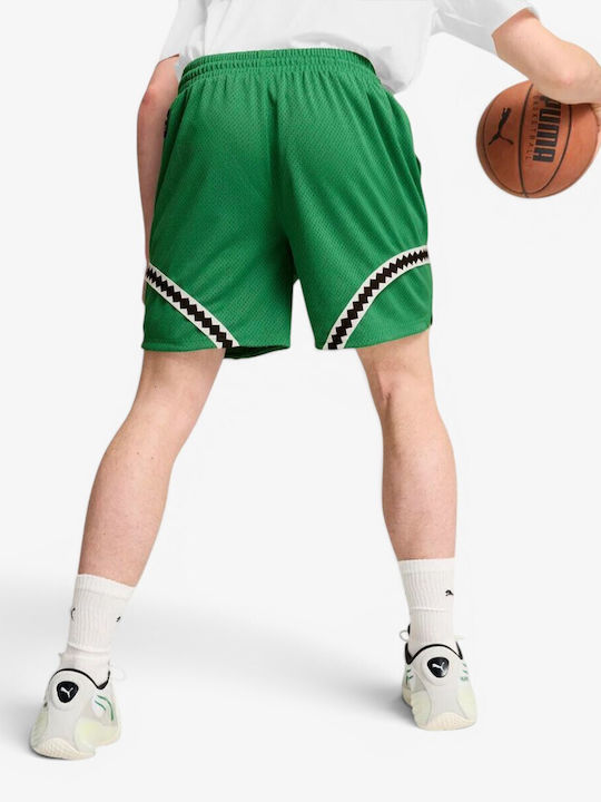 Mesh Bermude sport pentru bărbați Archiv Green