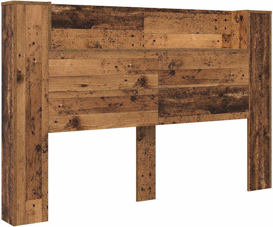 vidaXL Tăblie de pat din lemn maro 160x103.5cm