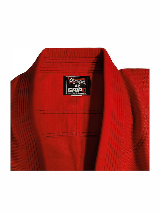 Olympus Sport Uniformă Masculină Brazilian Jiu Jitsu Roșie
