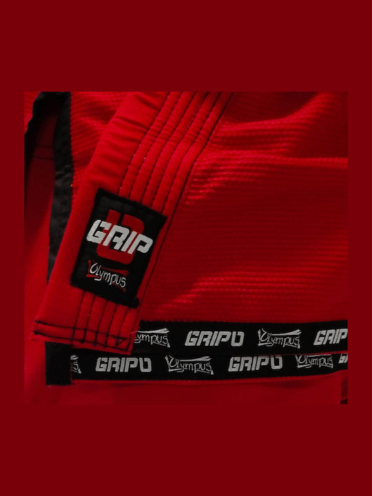 Olympus Sport Uniformă Masculină Brazilian Jiu Jitsu Roșie