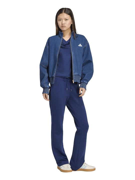 Γυναικεία Ζακέτα Φούτερ Denim