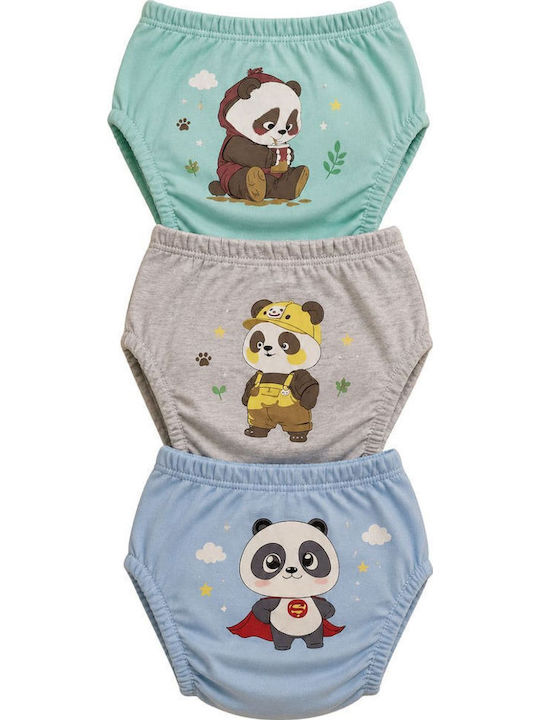 Poopes Set Kids Underwear Potty Training Pants 3 Pieces Multicolour