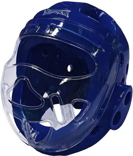Foam Headgear Full Protection Pc Mask Blue
