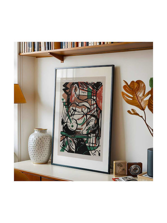 Poster Franz Marc Birth Horses Art126 40cm X 50cm-56061pd156681