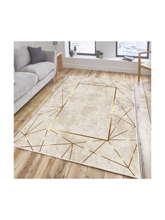 Conceptum Hypnose Χαλί Ορθογώνιο Beige-Gold 160x230cm
