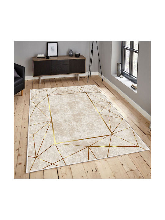 Conceptum Hypnose Килим Правоъгълена Beige-Gold