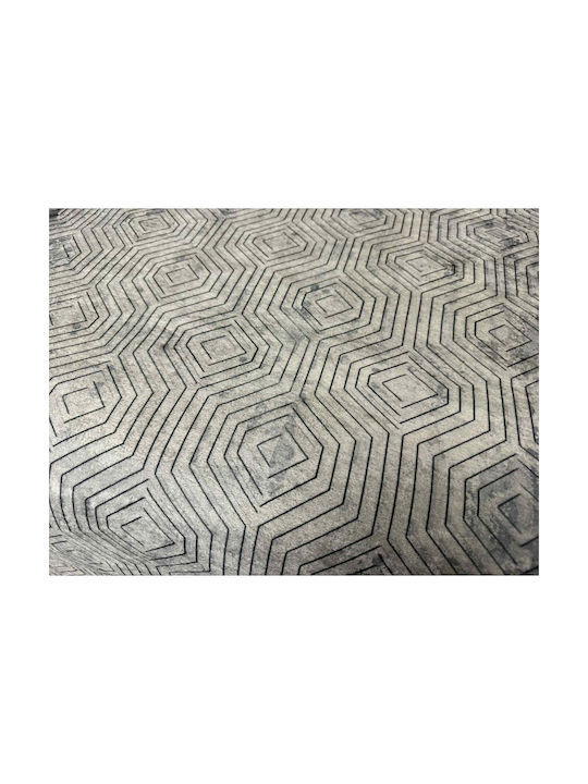 Linea Home Αντιολισθητικό Χαλί Διάδρομος Γκρι 70x150cm