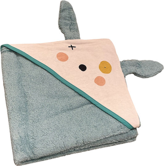 Petit Praia Baby Bademantel mit Kapuze Petit Praia 90x90cm